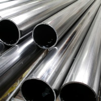 Aluminum tubes Background - Aluminum tubes
