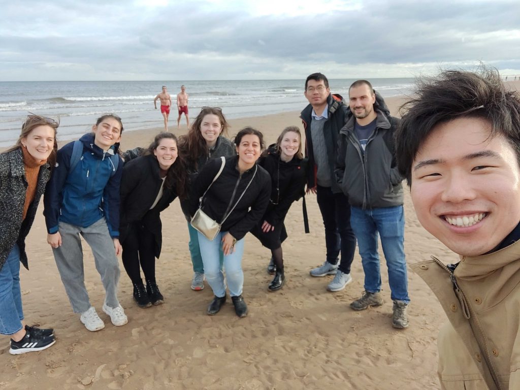 Team day out at the beach