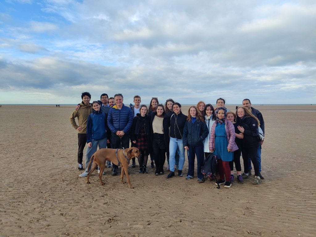 Team day out at the beach