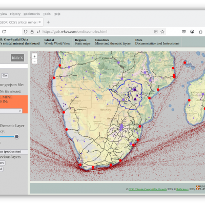 CCG Critical Minerals WebGIS Dashboard image 2 CCG Critical Minerals WebGIS Dashboard image 2